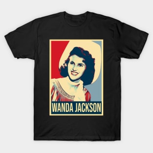 Queen of Rockabilly Style Wanda Vintage Music Couture T-Shirt